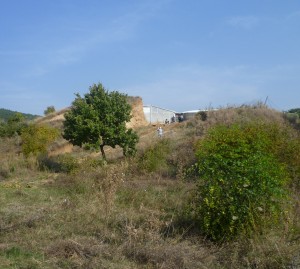 Karanovo view from back mus