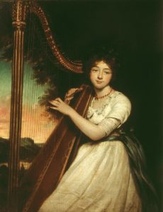 A Young Lady Playing the Harp ?exhibited 1814 James Northcote 1746-1831 Presented in memory of Frank Lloyd by his daughter Mrs Garwood 1927 http://www.tate.org.uk/art/work/N04376